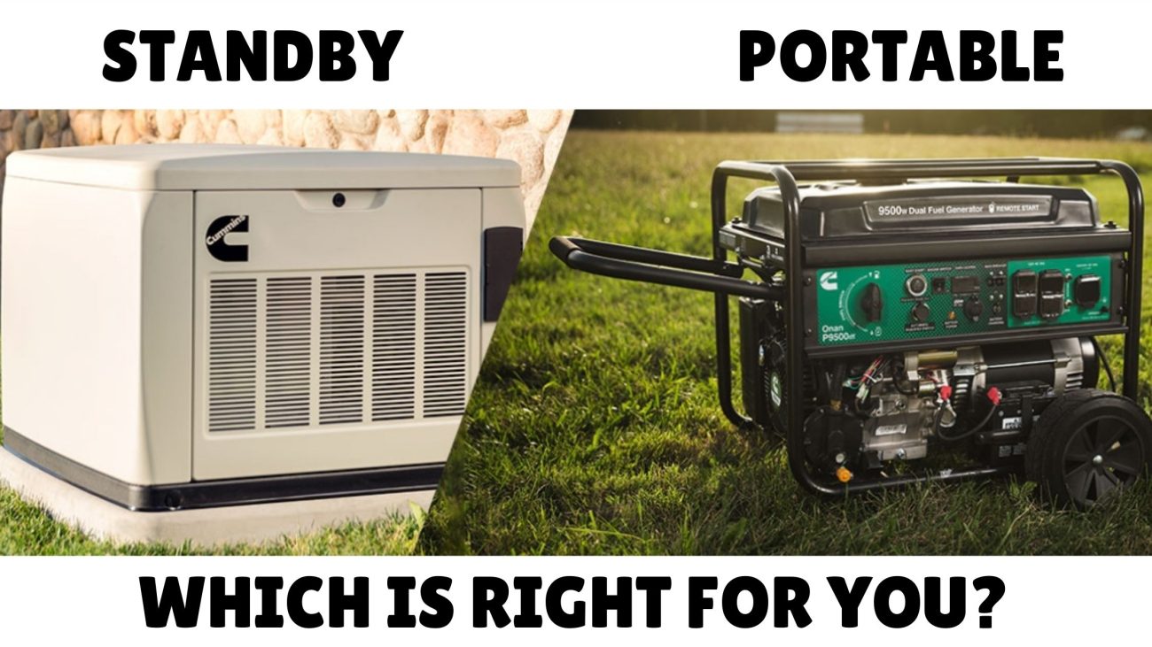 Portable vs Standby Generators