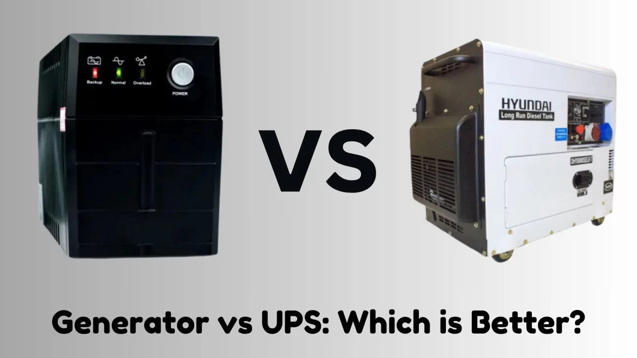 Generator vs UPS