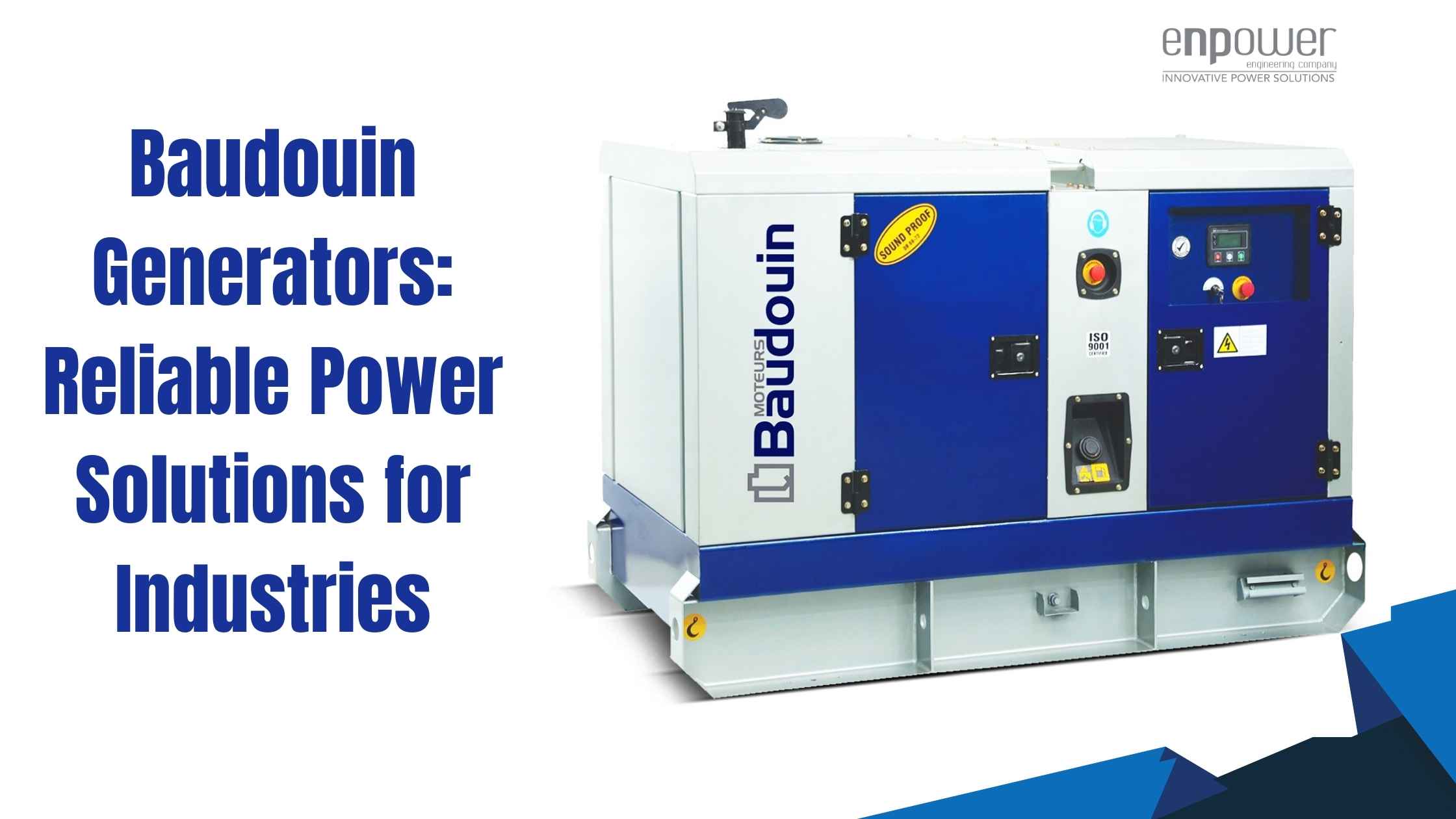 Baudouin Generators: Reliable Power Solutions for Industries