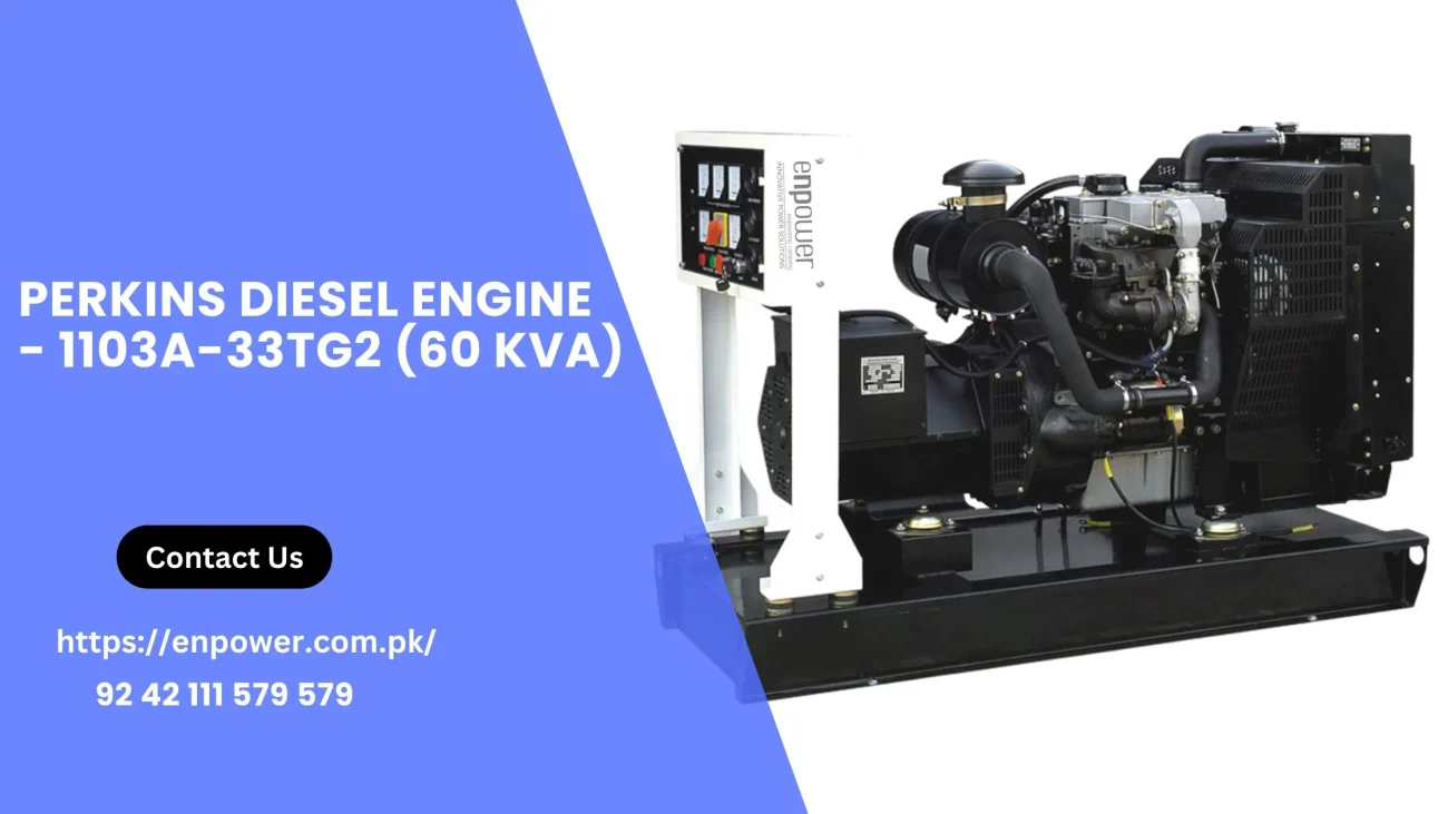 Perkins Diesel Engine-1103A-33TG2-60-KVA