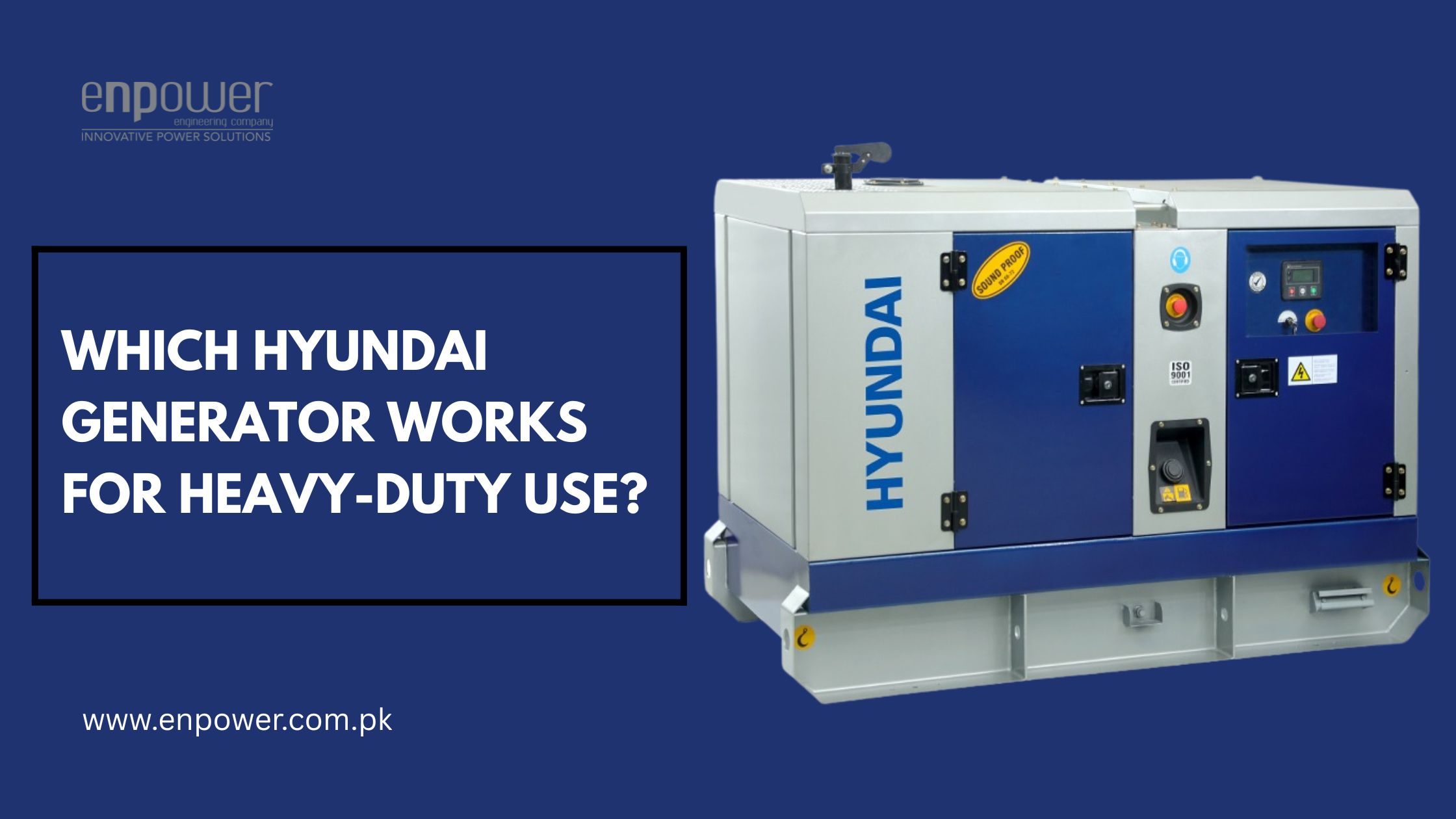 Which Hyundai Generator Works for Heavy-Duty Use