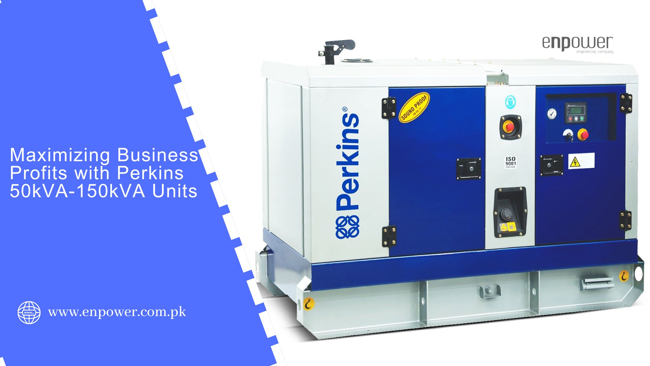 Maximizing Business Profits with Perkins 50kVA-150kVA Units